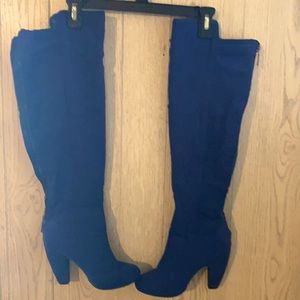 Suede over the knee Boots